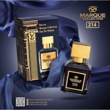 MARQUE Collection 214 ( The aroma is close Maison Francis Kurkdjian Oud Satin Mood).